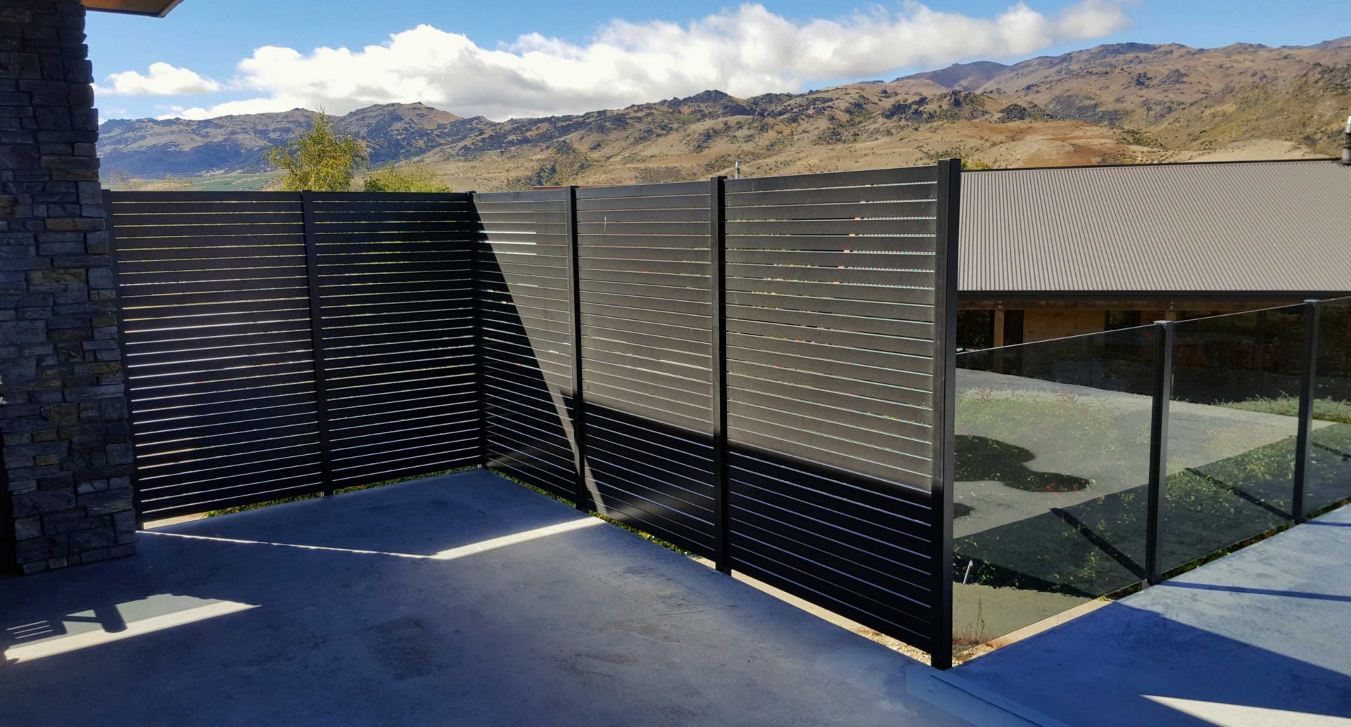 Euro Slat Privacy Fence