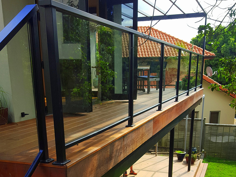 Framed Glass Balustrade