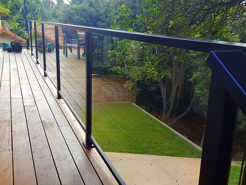 Framed Glass Balustrade