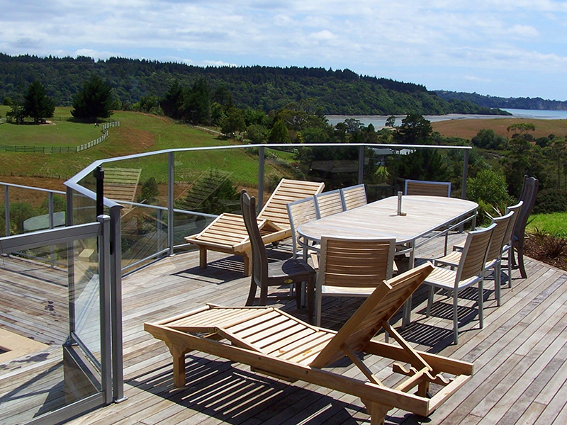 Framed Glass Balustrade