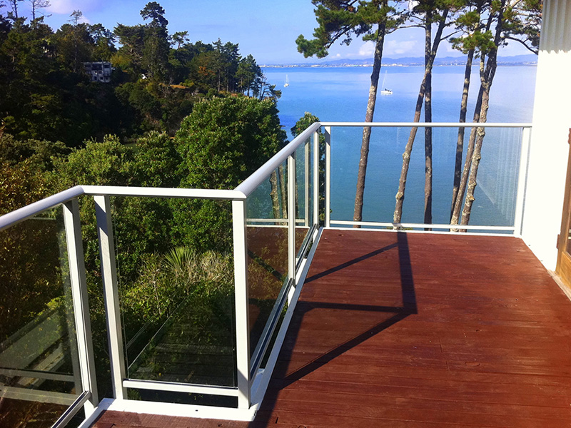 Framed Glass Balustrade