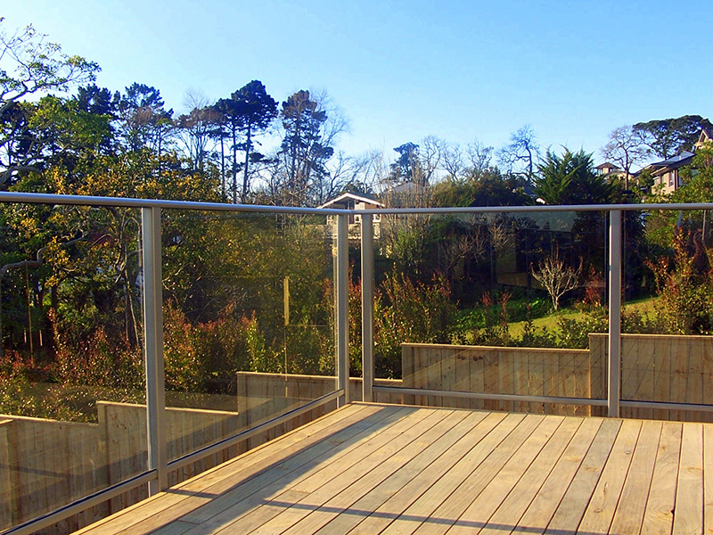Framed Glass Balustrade