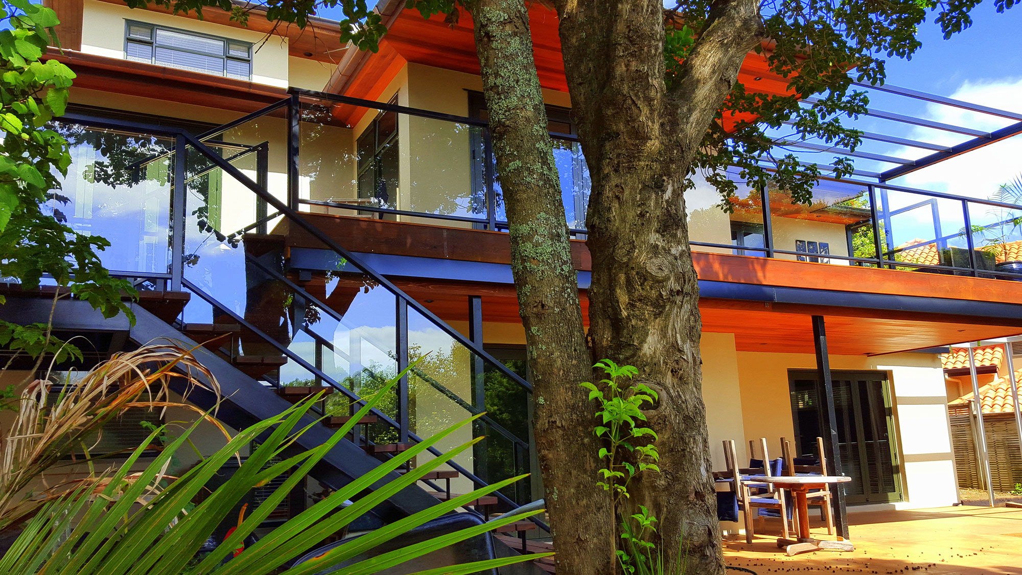 Framed Glass Balustrade