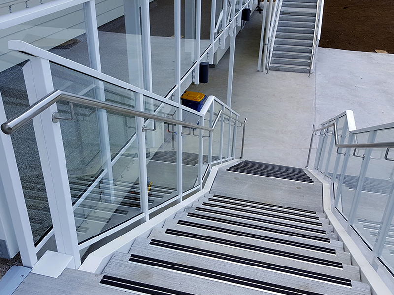Framed Glass Balustrade