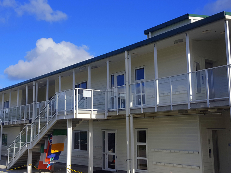 Framed Glass Balustrade