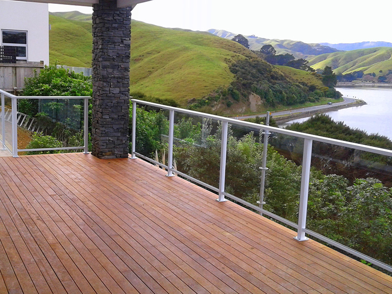 Framed Glass Balustrade