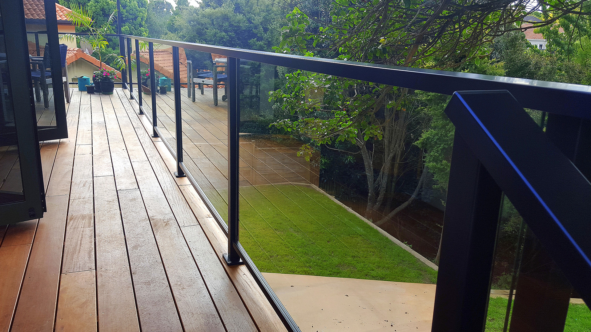 Framed Glass Balustrade