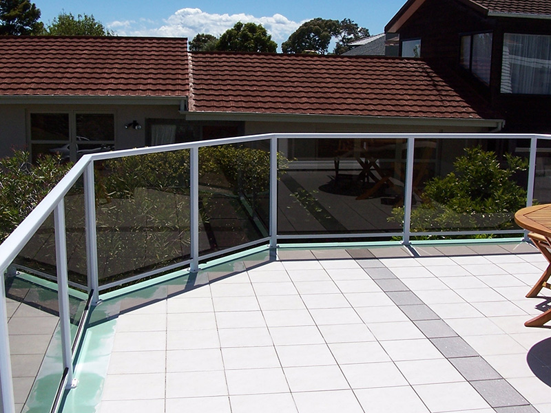 Framed Glass Balustrade
