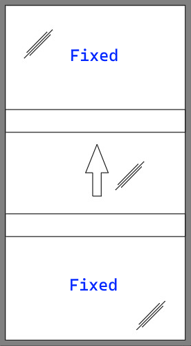 Single Hung 3 Panel