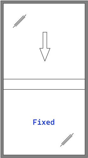 Single Hung 2 Panel